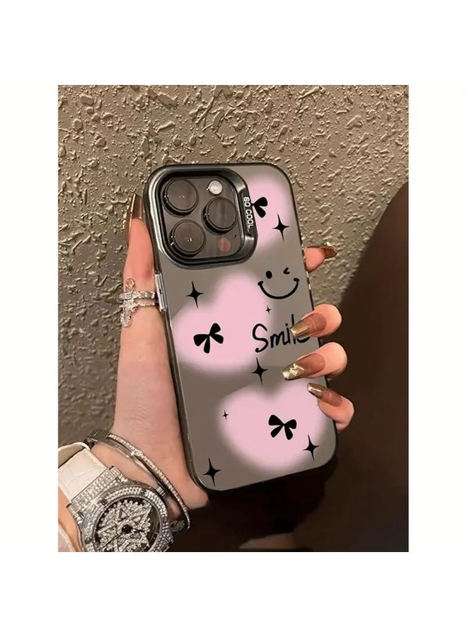 Black Bowknot Phone Case Compatible with iPhone 14 Pro Max - Image 5
